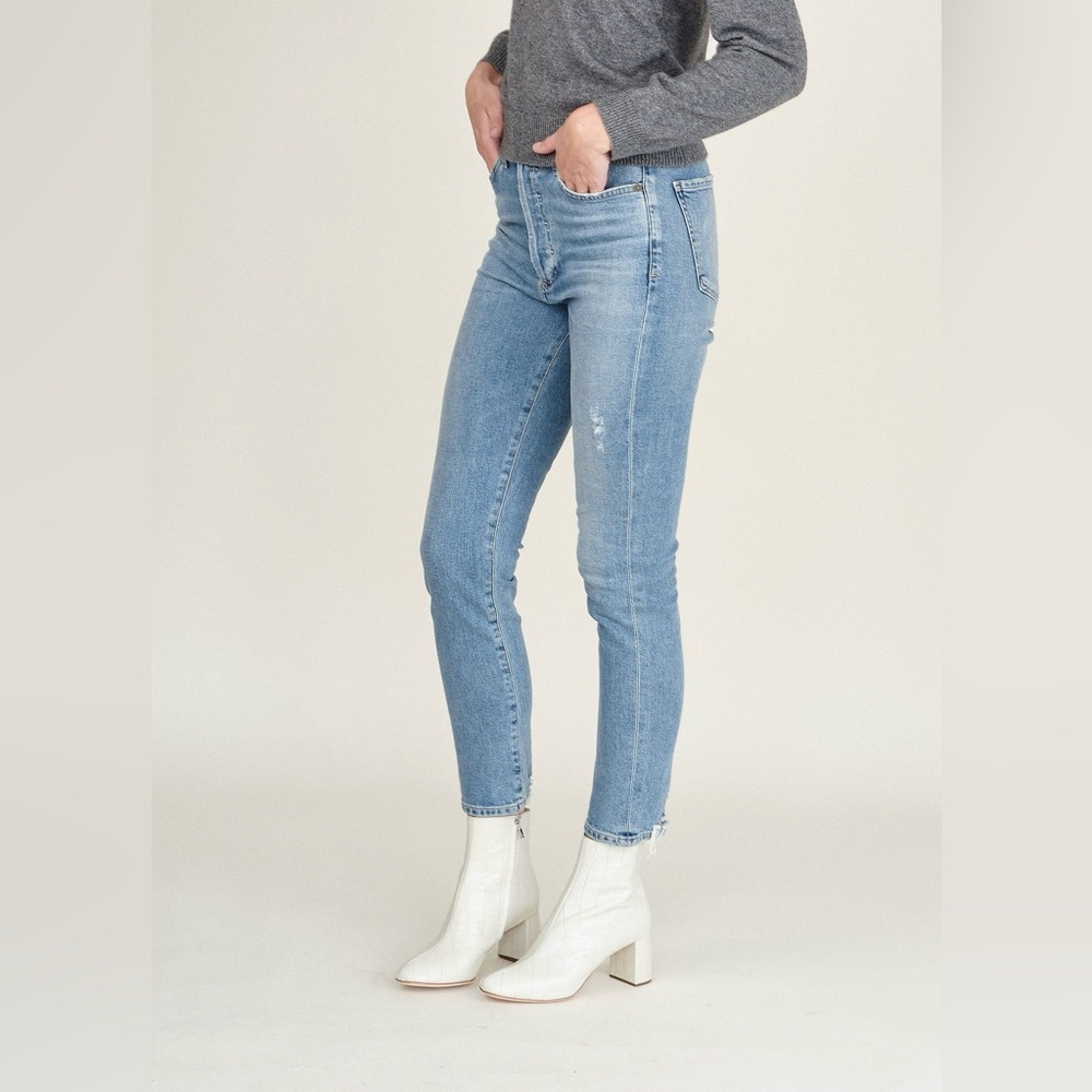 Citizens of Humanity Olivia High Rise Slim Ankle Jean in Backroad